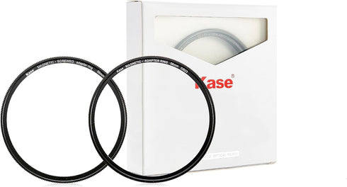 Kase 58mm DIY Adapter Kit - Converts Conventional Screw-in Filter to Magnetic
