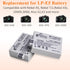 LP-E5 LPE5 LP E5 Battery and Smart LED Display Dual Channel Charger Compatible with Canon EOS Rebel XSi, Rebel T1i, Rebel XS, 1000D, 500D, 450D, Kiss X3, Kiss X2, Kiss F