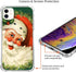 Christmas Vintage Retro iPhone Case for iPhone 11, Cute Kawaii Winter Holiday Santa Claus Cover