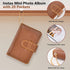 MUZIRI KINOKOO Fuji Mini 12 Case Album Combo, Compatible for Fujifilm Instax Mini 12, PU Leather Carrying Case