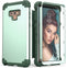 IDweel Case for Galaxy Note 9, 3 in 1 Shockproof Slim Hybrid Heavy Duty Protection Cover (Mint)