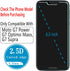 HPTech 2-Pack Tempered Glass Screen Protector for Motorola Moto G7 Power, G7 Supra, G7 Optimo Maxx