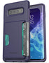ENCASED Galaxy S10 Wallet Case (2019 Phantom) Ultra Protective Cover with Card Holder Slot for Samsung Galaxy S10 -