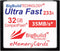 BigBuild Technology eMemoryCards 32GB Ultra Fast 35MB/s CompactFlash memory card compatible with Canon 10D/20D/30D/40D/50D/1D/1Ds/5D/5Ds/7D