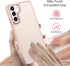 Rayboen Samsung Galaxy S22 Plus Case, Translucent Frosted Hard Back Silicone Edge Skin Feel Anti-Scratch Protective