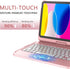 TaIYanG iPad 10th Generation Case with Keyboard, 10.9" 2022, 360° Rotatable Touch Keyboard, Pencil Holder, Touch