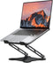 LOXP Adjustable Laptop Stand for Desk, Metal Foldable Laptop Riser, Portable Ventilated Cooling