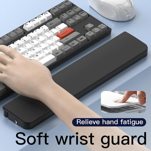 22 1 Ergonomic Keyboard Wrist Rest Cleaning Kit, in Cleaning Kits Wrist Rest for Keyboard, Non-Slip Springy Sponge