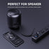 Smof 5.2 3.5mm Aux to Bluetooth Adapter Bluetooth Receiver with Built-in Microphone Aux Input for Music Streaming