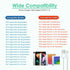 MFi Certified 10FT iPad Charger Cord with 12W Fast Charging Block, Portable Travel Plug, Compatible with iPad, iPhone,