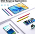 Rubber Tips for Stylus Pens, 15 Pair, 0.2'' & 0.28'' Replacement Nibs for Touch Screen Pen, Soft, Universal Stylus Ends