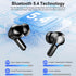 5.4 40H IP7 Wireless Earbuds, Bluetooth Headphones HiFi Stereo Ear buds with ENC Noise Cancelling Mic, Bluetooth