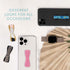 LOVEHANDLE Phone Grip - Solid Blush Color Universal Strap for Most Smartphones and Mini Tablets