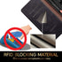 SUANPOT Leather Wallet Case for iPhone XR 6.1, RFID Blocking Credit Card Holder Flip Folio Cover for Men Women
