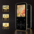 AGPTEK 64GB MP3 5.3, 2.4 inch 64GB, 128GB Player with Bluetooth Screen Portable Music Player with Speaker, FM Radio
