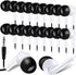 Kanayu 100 Pack Wired Earbuds Bulk for Classroom, Basic Student Ear Headphones No Microphone, 3.5 MM Jack, Black White
