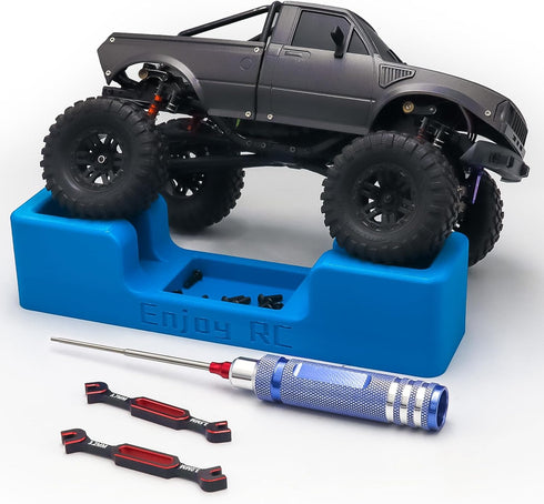 RCenjoy 1/18 1/24 TRX4M SCX24 FCX18 FCX24 RC Car Stand RC Stand Simulation and Static Display RC Work Stand for Remote