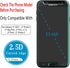 HPTech Tempered Glass Screen Protector (2 Pack) for Samsung Galaxy J7 2017, J7 V, J7 Prime, J7 Sky Pro, J7 Perx - Easy