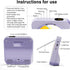 ZYOKATA 5.1 CD Player Portable Bluetooth Desktop CD Player with HiFi Sound Speakers,Remote Control,Dust Cover,LED