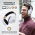 PowerLocus Bluetooth Over-Ear Headphones, Wireless Stereo Foldable Headphones, Wireless and Wired Headsets with
