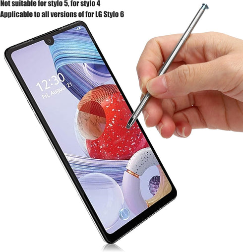 for LG Stylo 6 Pen Replacement Touch Stylus Pen, for LG Stylo 6 Stylus 6 Q730TM Q730AM Q730VS Q730MS Q730PS Q730PS Q730CS Q730mA All Version Capacitive Screen Touch Pen Drawing Pen