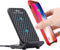 Wireless Charging Station, 15W Fast Qi-Certified Inductive Phone Charger Dock Compatible with iPhone 15 14 13 12 11 Pro