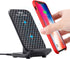 Wireless Charging Station, 15W Fast Qi-Certified Inductive Phone Charger Dock Compatible with iPhone 15 14 13 12 11 Pro