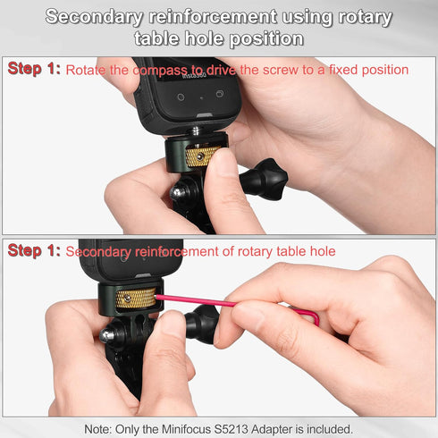 1/4" Adapter Screw Head Camera Mount for GoPro, CNC Aluminum Conversion Adapter for Action Cameras