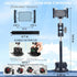 leepiya Universal Ball Head Arm for Phone, 360 Adjustable Car Suction Holder with Remote Control for Video Recording