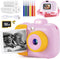 Kids Instant Print Camera for Girls Boys Age 3-12, 12MP 1080P Digital Cameras, Christmas Birthday Gifts