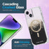 Case-Mate iPhone 14 Plus Case - Karat Onyx, 10ft Drop Protection, Compatible with MagSafe, Slim Fit