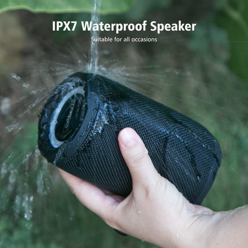 ZEALOT Portable Speaker, Bluetooth Speaker 20W, Outdoor Wireless Speaker, Waterproof IP67, Loud Stereo Sound for Home,