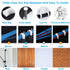 400 Pcs Cable Clips with Steel Nails for Ethernet, Speaker Wire, and Coaxial Cable Wall Clips