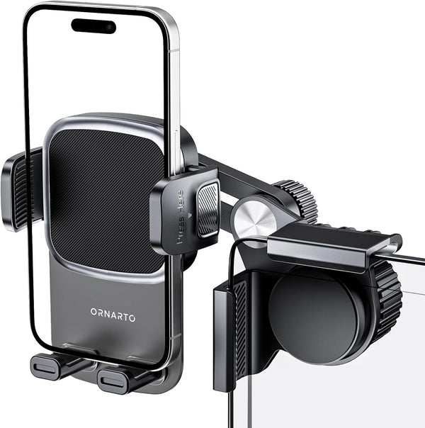 ORNARTO for Tesla Phone Mount, 360° Rotatable Car Accessories for Tesla Model Y 3 S X, Overload Protection, Universal