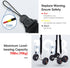 JJC DSLR Camera Neck Strap with Patented Quick Release Buckles, Universal Adjustable Camera Shoulder Sling Strap