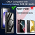 Temdan Samsung Galaxy S23 Case, Waterproof with Built-in Lens & Screen Protector, Full Body Shockproof, Black/Clear