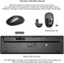 Wireless Keyboard and Mouse Combo, 2.4G Silent Cordless Keyboard Mouse Combo for Windows Chrome Laptop Computer