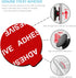 PKYAA 8 Pack Sticky Adhesive Compatible with Socket Base, Double-Sided Replacement Tape for Collapsible Grip & Stand