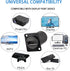 QIANRENON DP1.4 Panel Mount Connector 8k@60hz Displayport Female to Female Coupler for HD Digital Audio/Video
