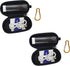 Portable Charger Power Bank 2600mAh Battery Pack 5V 2A with USB Cable, Hard Case and Hook for iPhone, Samsung Galaxy