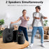 eppfun 5.2 3.5mm x2PCS Bluetooth Receiver,Bluetooth Audio Adapter with NFC, USB, TF Card Slot, AUX/RCA for Home Music