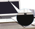 Larrel 50 Pcs Webcam Cover, Black Practical Laptop Camera Cover Small Portable Phone Camera Covers for Compute Cell