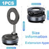 CoguZed 360 Magnetic Suction Cup Phone Mount, Strong Vacuum Phone Holder with Degree Adjustable and Foldable Arm