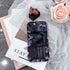 Generic 15 Case for iPhone - Slim Fit Anti-Scratch Phone Case for Girl Women - Purple Gothic Raven Bird Bookshelf
