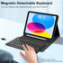 KVAGO iPad 10th Generation Case with Bluetooth Keyboard, Detachable Wireless Keyboard, Auto Wake/Sleep