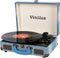 Vinilos Record Players - Bluetooth Turntable with Speakers, Portable Suitcase Phonograph, 3-Speed