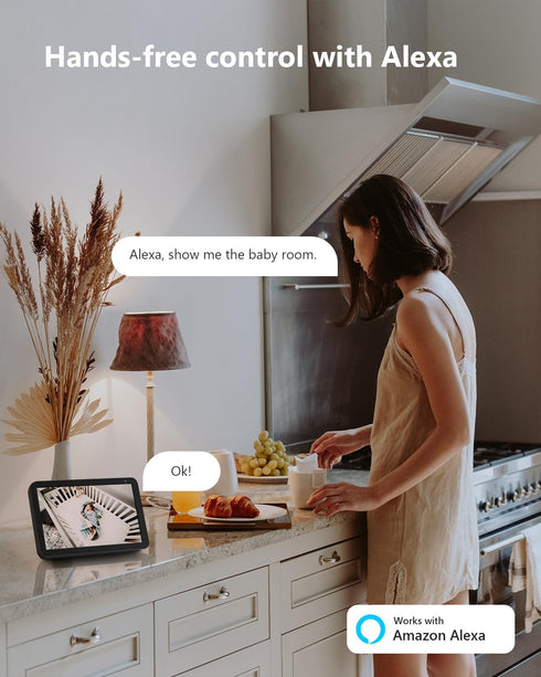 Imou 2.5K WiFi Camera, Indoor Pet Dog Camera, 360° Home Security Wireless IP Baby Camera, Night Vision