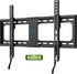 UL Listed Fixed TV Wall Mount - Fits 37-82 Inch TVs, Low Profile Bracket with Quick Release Lock, Max VESA 600x400mm