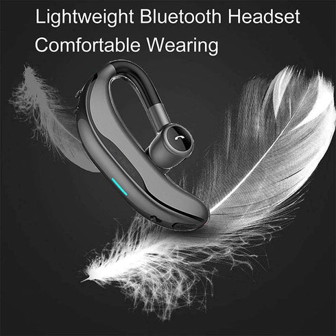 Wireless Headset, Bluetooth Earpiece, Noise Cancelling Earbud, Long Standby Time, Compatible with Smart Phones