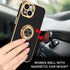 BENTOBEN 15 15, 360 Compatible with iPhone Case, Phone Case iPhone Slim Fit Ring Holder Shockproof Kickstand Magnetic